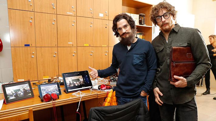 Telediario 1 - Márquez y Pedrosa, los peores profesores de matemáticas