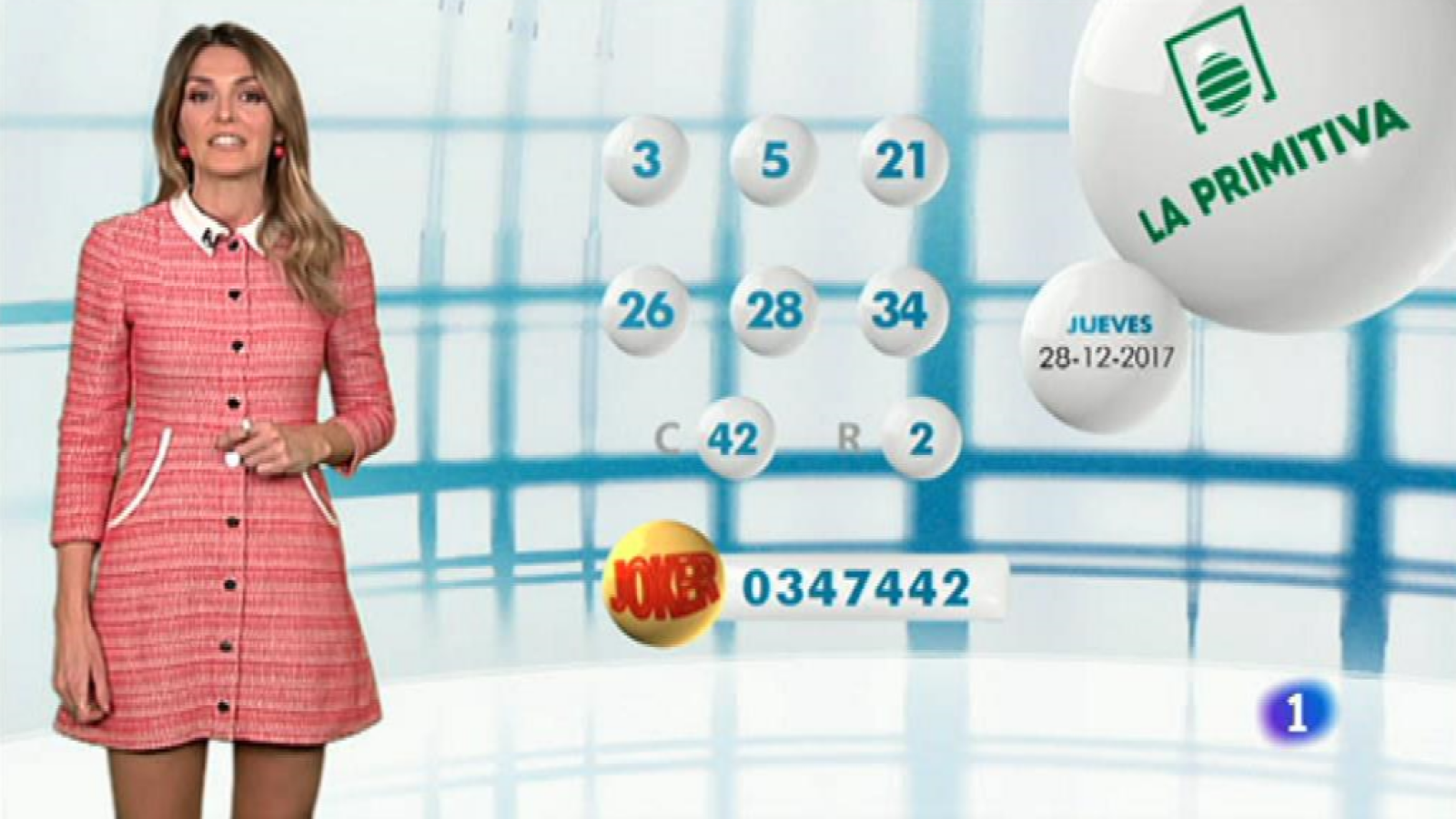 Lotería Nacional + La Primitiva + Bonoloto - 28/12/17 - ver ahora