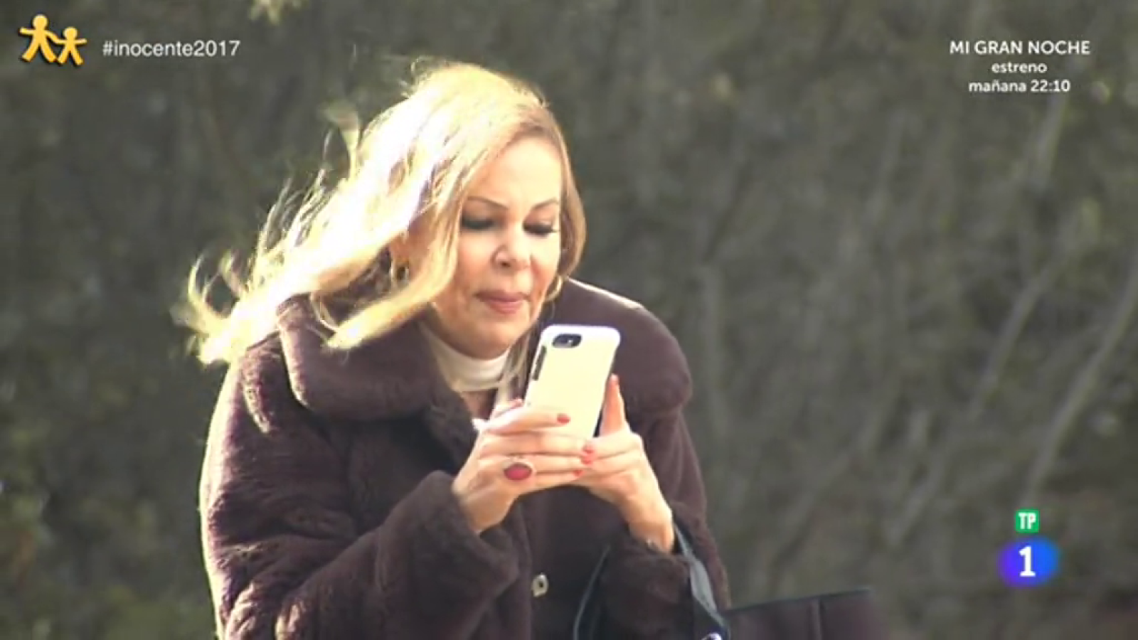 Ana Obregón retransmite la caída de un meteorito