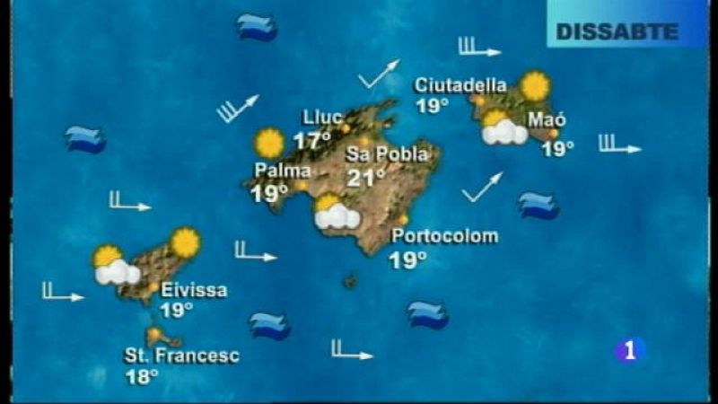 El temps a les Illes Balears - 29/12/17