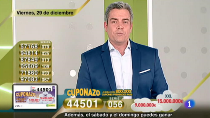 Sorteos ONCE - Sorteo ONCE - 29/12/17