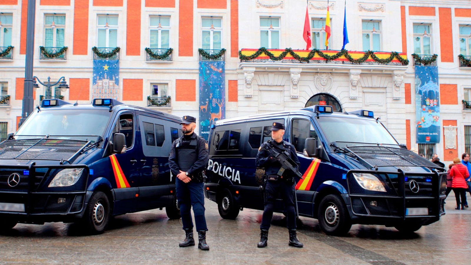 Madrid se blinda por tierra y aire de cara a la Nochevieja