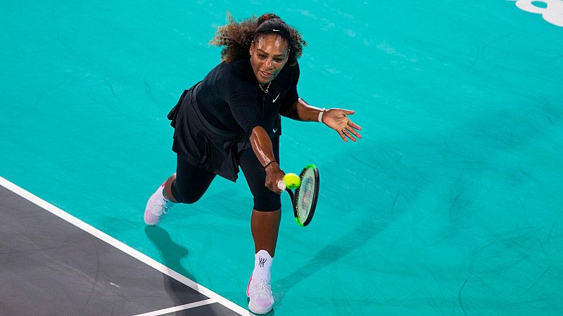 Serena Williams regresa con derrota ante Ostapenko en la exhibición de Abu Dabi