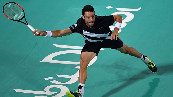 Telediario 1 - Kevin Anderson aparta a Roberto Bautista del triunfo en Abu Dabi