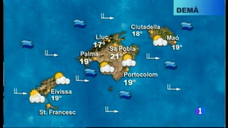 El temps a les Illes Balears - 02/01/18