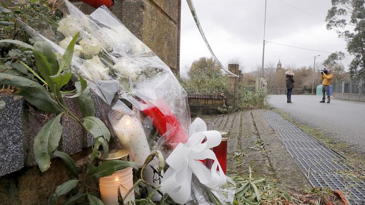 Telediario 1 - Reconstrucción de los hechos del Caso Diana Quer en A Pobra do Caramiñal