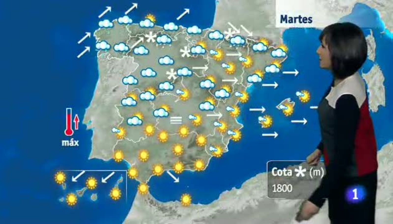El tiempo en Aragón - 02/01/2018