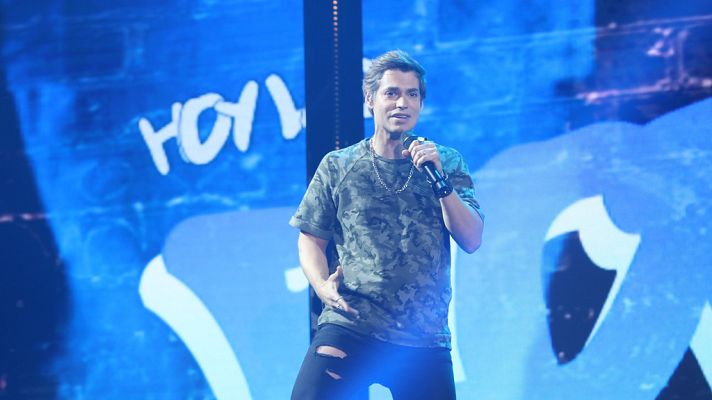 OT 2017 - Carlos Baute canta 'Vamo' a la calle' en la Gala 9 de OT