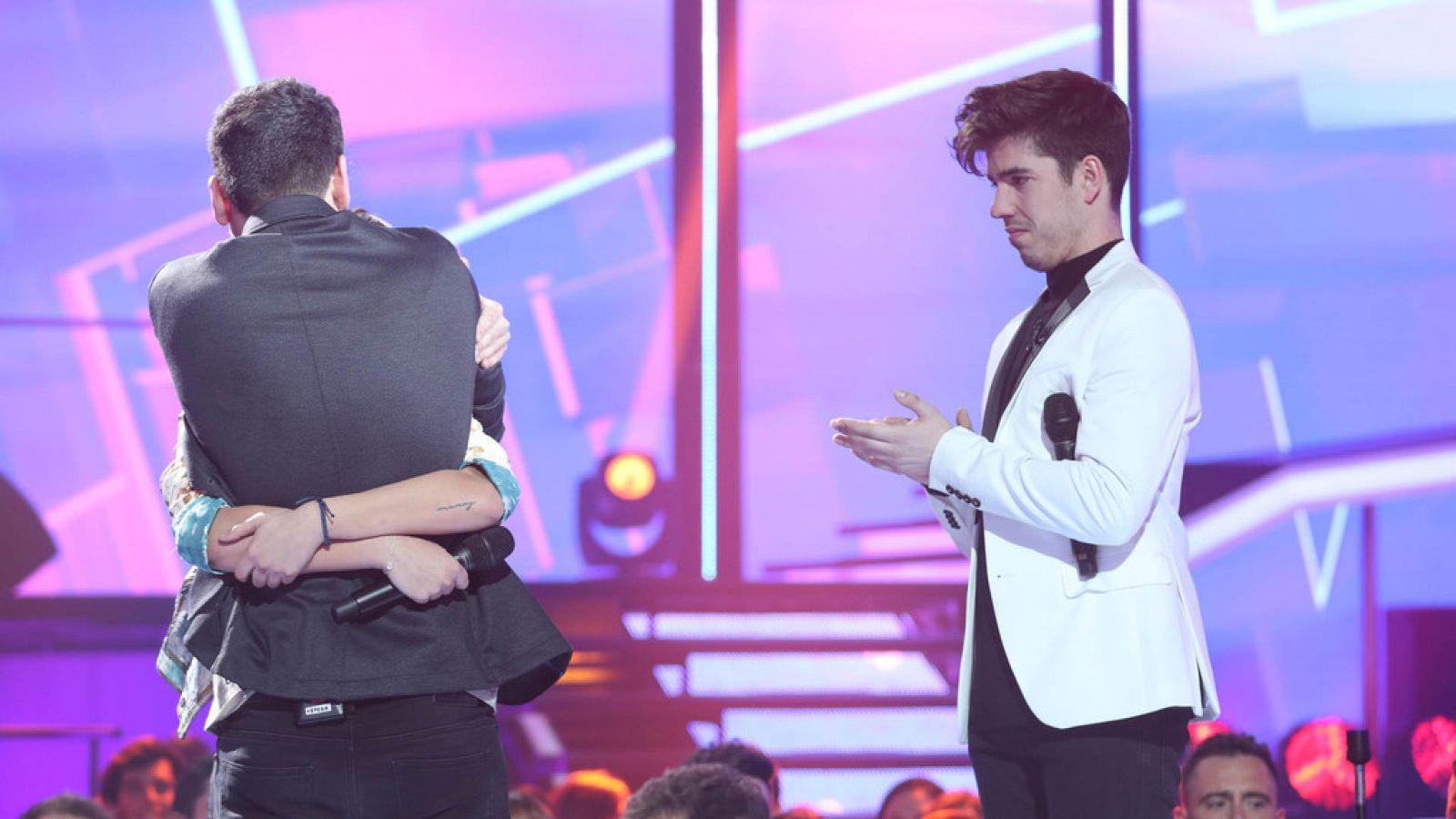 Operación Triunfo - Cepeda se despide de sus compañeros