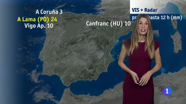 Telexornal - Galicia - El tiempo en Galicia - 03/01/18