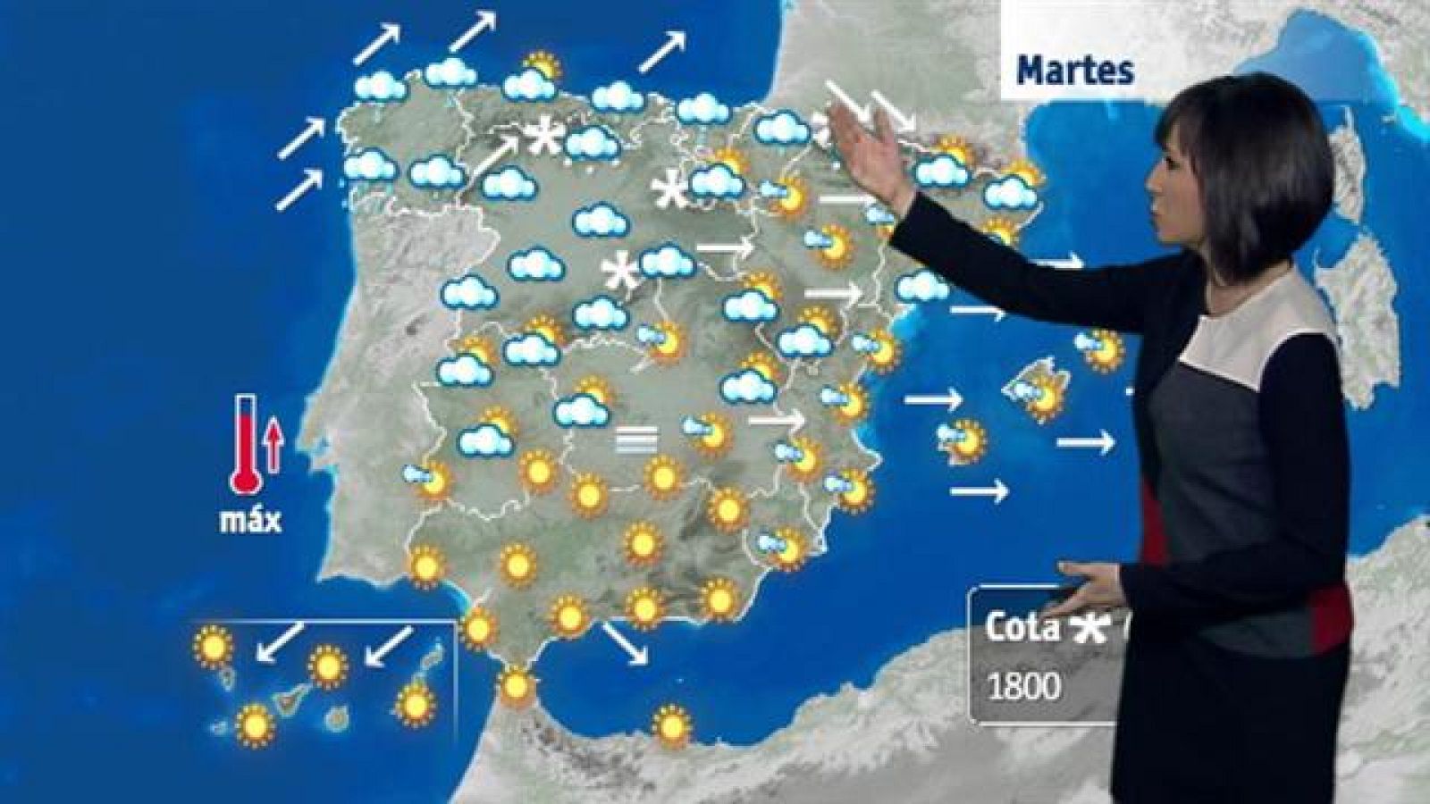 El tiempo en Canarias - 02/01/2018