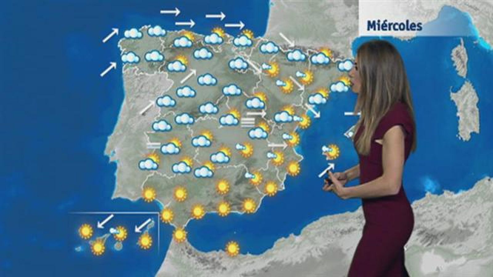 El tiempo en Canarias - 03/01/2018