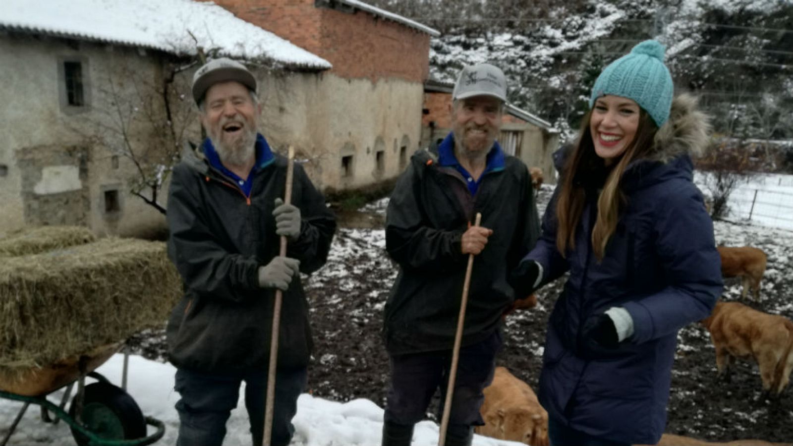 Marta, ¡la trilliza de Valdeón!