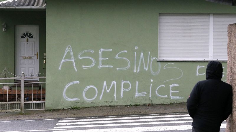 Aparecen pintadas en la vivienda de 'El Chicle', el presunto asesino de Diana Quer