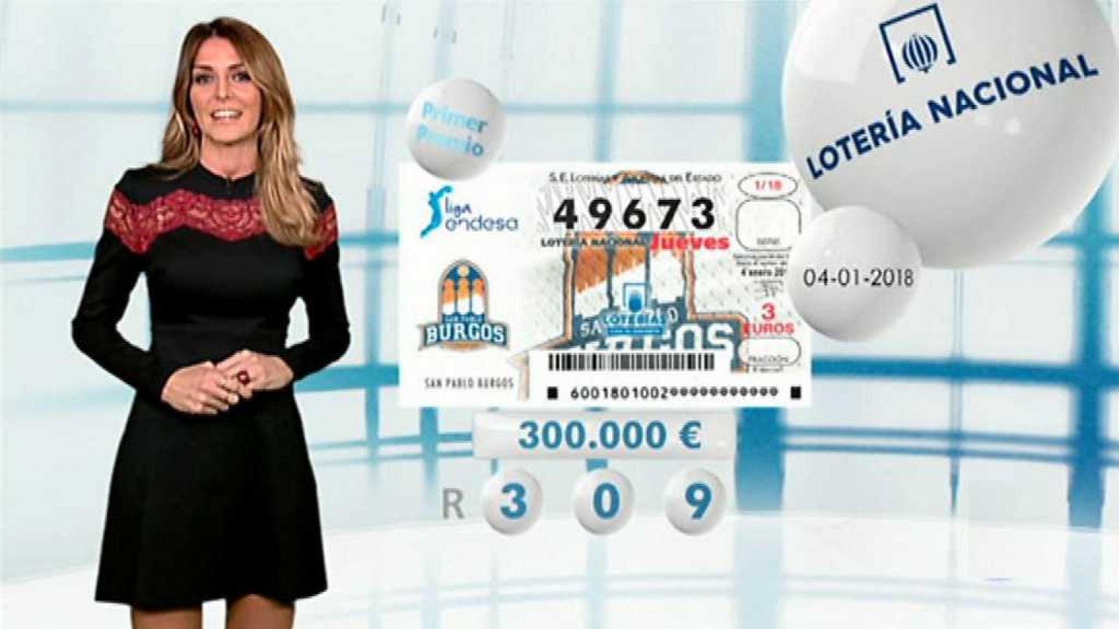 Lotería Nacional + La Primitiva + Bonoloto - 04/01/18 - ver ahora