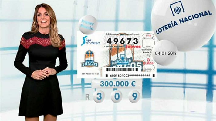 Loterías - Lotería Nacional + La Primitiva + Bonoloto - 04/01/18