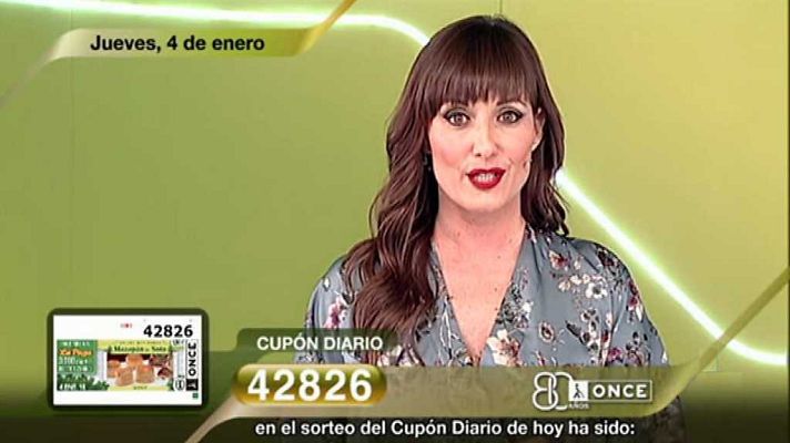 Sorteos ONCE - Sorteo ONCE - 04/01/18