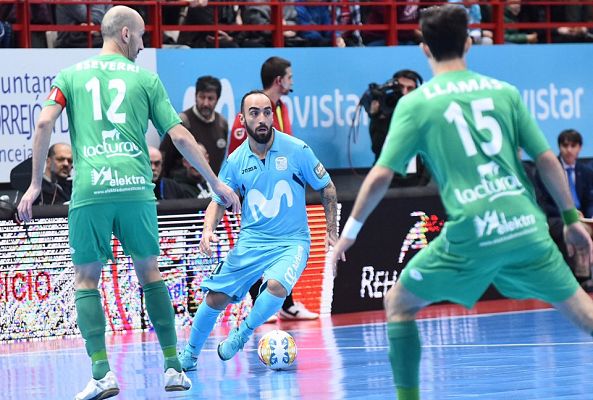  - LNFS. Jornada 18. Movistar Inter 6-6 Osasuna Magna. Resumen