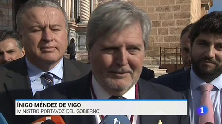 Telediario 1 - Méndez de Vigo ha confirmado que la situación se encuentra ya bajo control