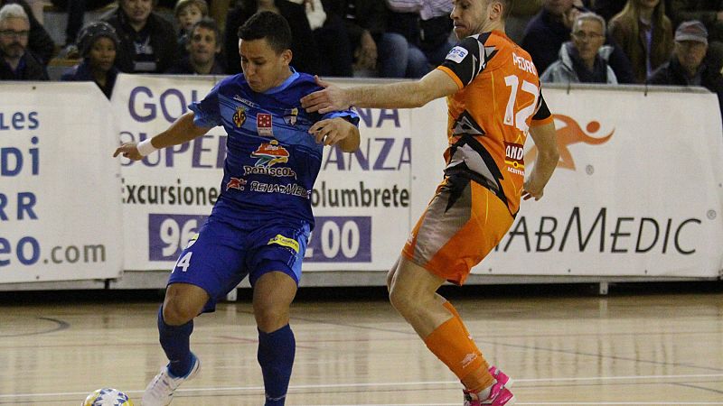 LNFS, jornada 18. Resumen:  Peñíscola RehabMedic 3-3 Aspil Vidal Ribera Navara | Ver