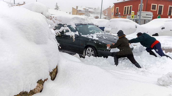 El tiempo - Mayor descenso de las temperaturas en el interior