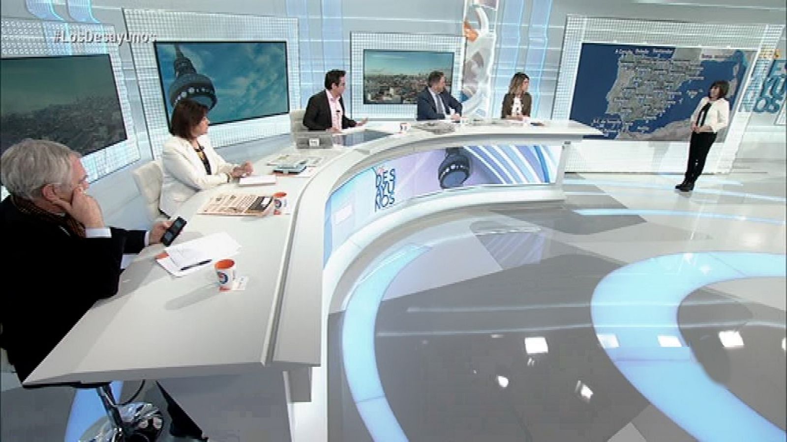 Los desayunos de TVE - José Manuel Villegas (Cs), Ione Belarra (Podemos) José Luis Ábalos (PSOE) y Fernando Martínez Maíllo (PP) - ver ahora