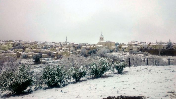 El tiempo - Un carrusel de frentes dejará lluvia o nieve en la mitad oeste peninsular