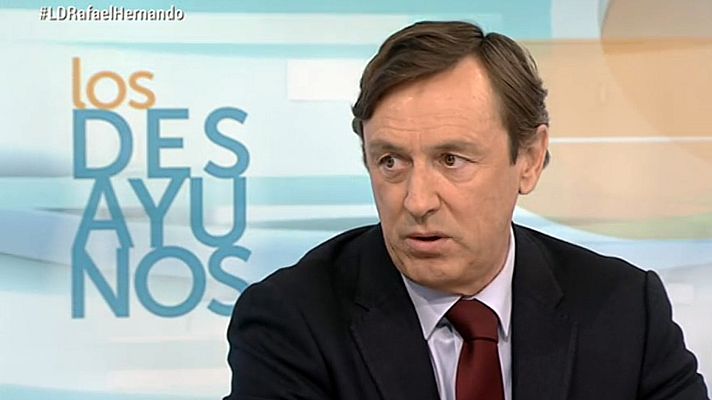 Los desayunos - Rafael Hernando insta a Arrimadas a que "se mueva" porque "muchos votantes del PP han votado a Cs"