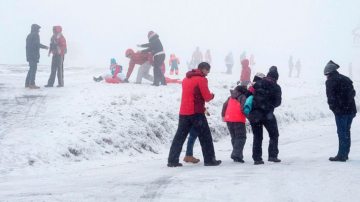 - Otro temporal trae nuevas lluvias y heladas en el norte de la Península