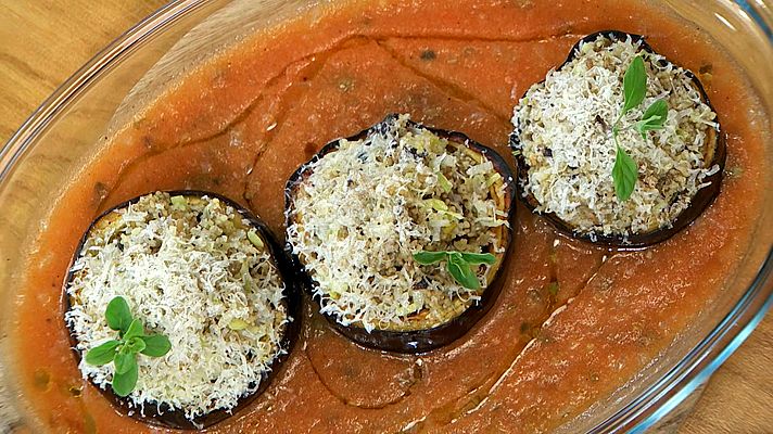 RTVE Cocina - Berenjenas rellenas de cuscús