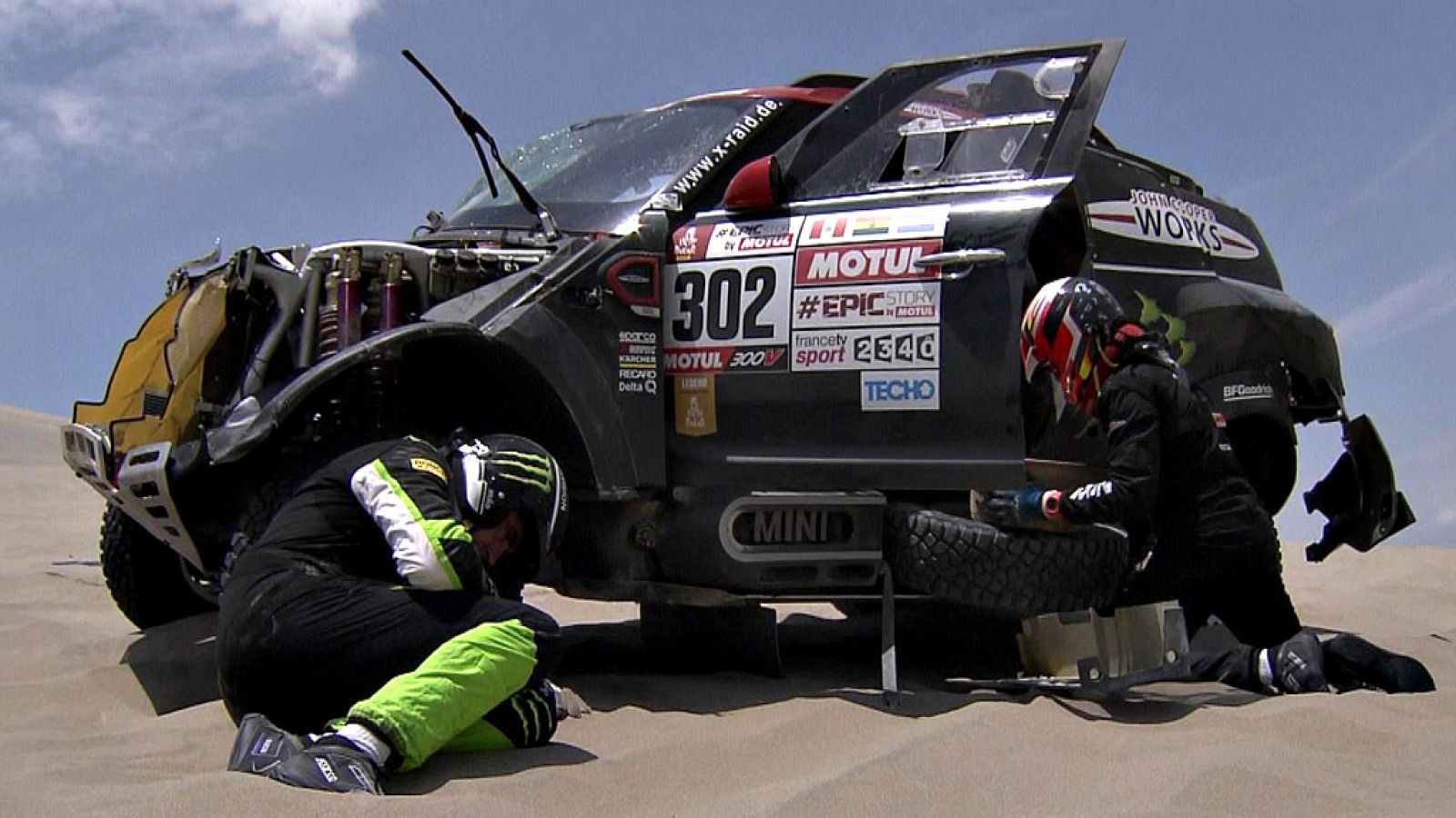 El español Joan 'Nani' Roma (Mini) se ha retirado del rally Dakar 2018 tras sufrir un aparatoso accidente durante la tercera etapa en el que su coche dio varias vueltas de campana mientras rodaba a gran velocidad por las dunas del desierto de Perú.