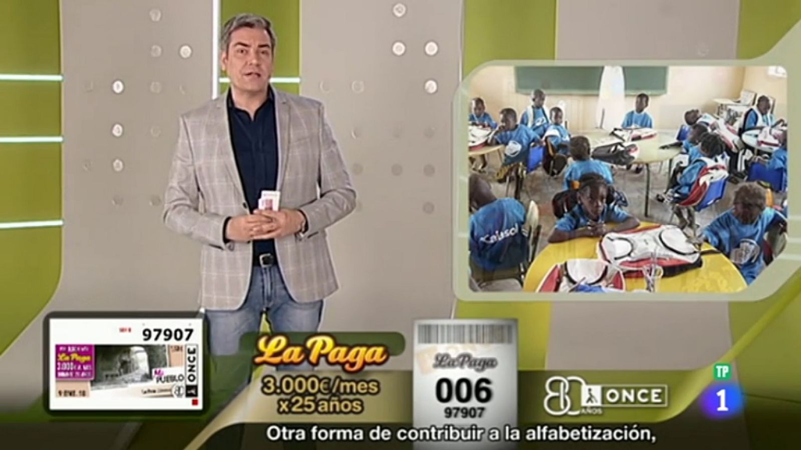 Sorteo ONCE - 09/01/18 - ver ahora