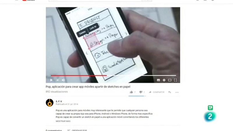 Página dos - La red: Herramientas para escribir