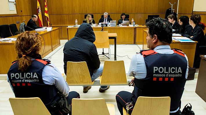 Telediario 1 - El violador del Eixample alega que era drogadicto y asegura que algunas víctimas consintieron las relaciones