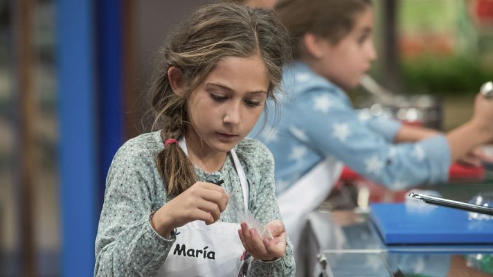 MasterChef Junior - María se derrumba ante la presión de la primera prueba