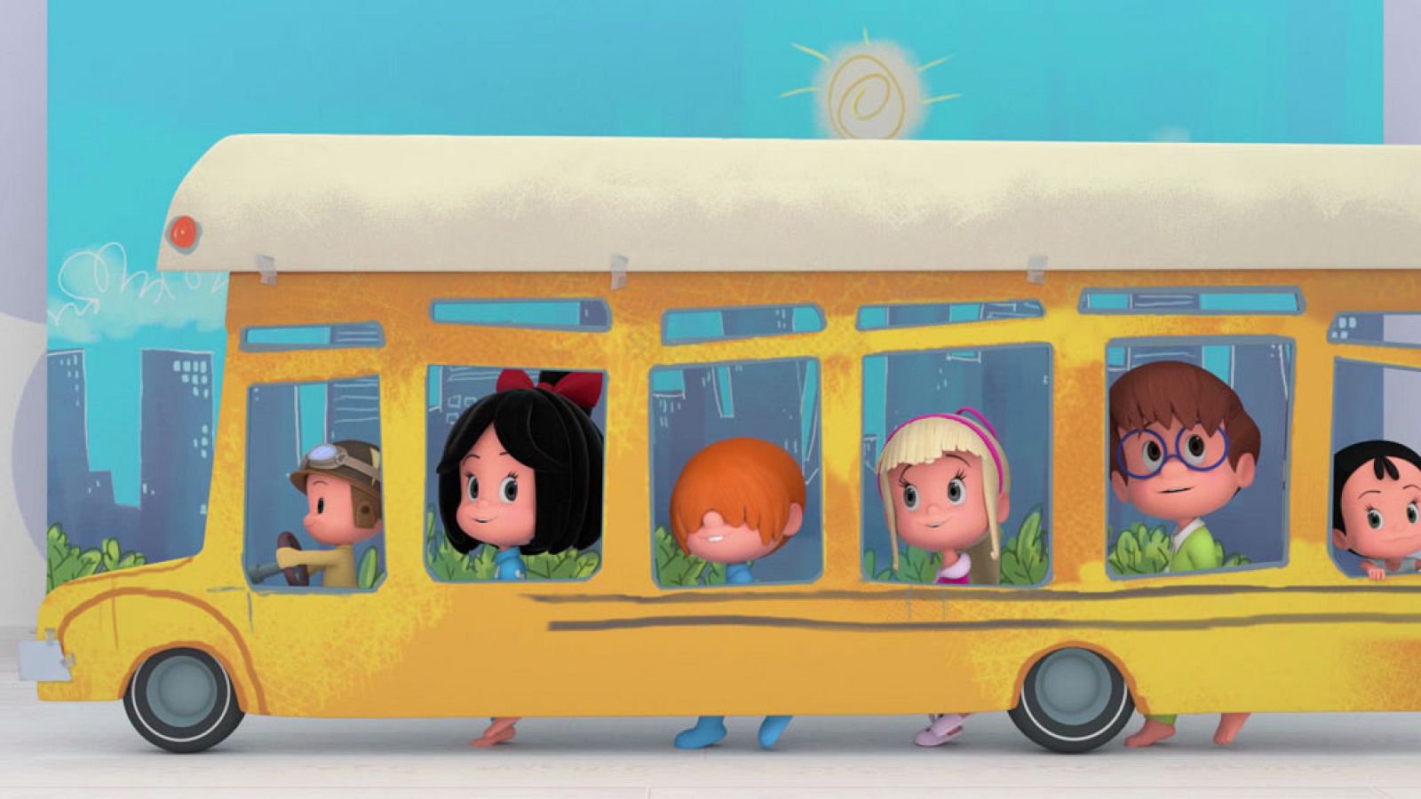 Videoclip - Las ruedas del bus - Cleo & Cuquin | Ver