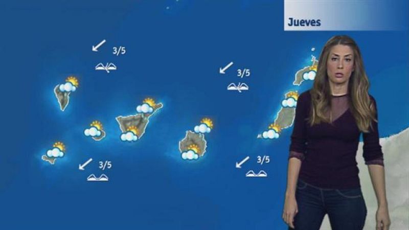 El tiempo en Canarias - 11/01/2018