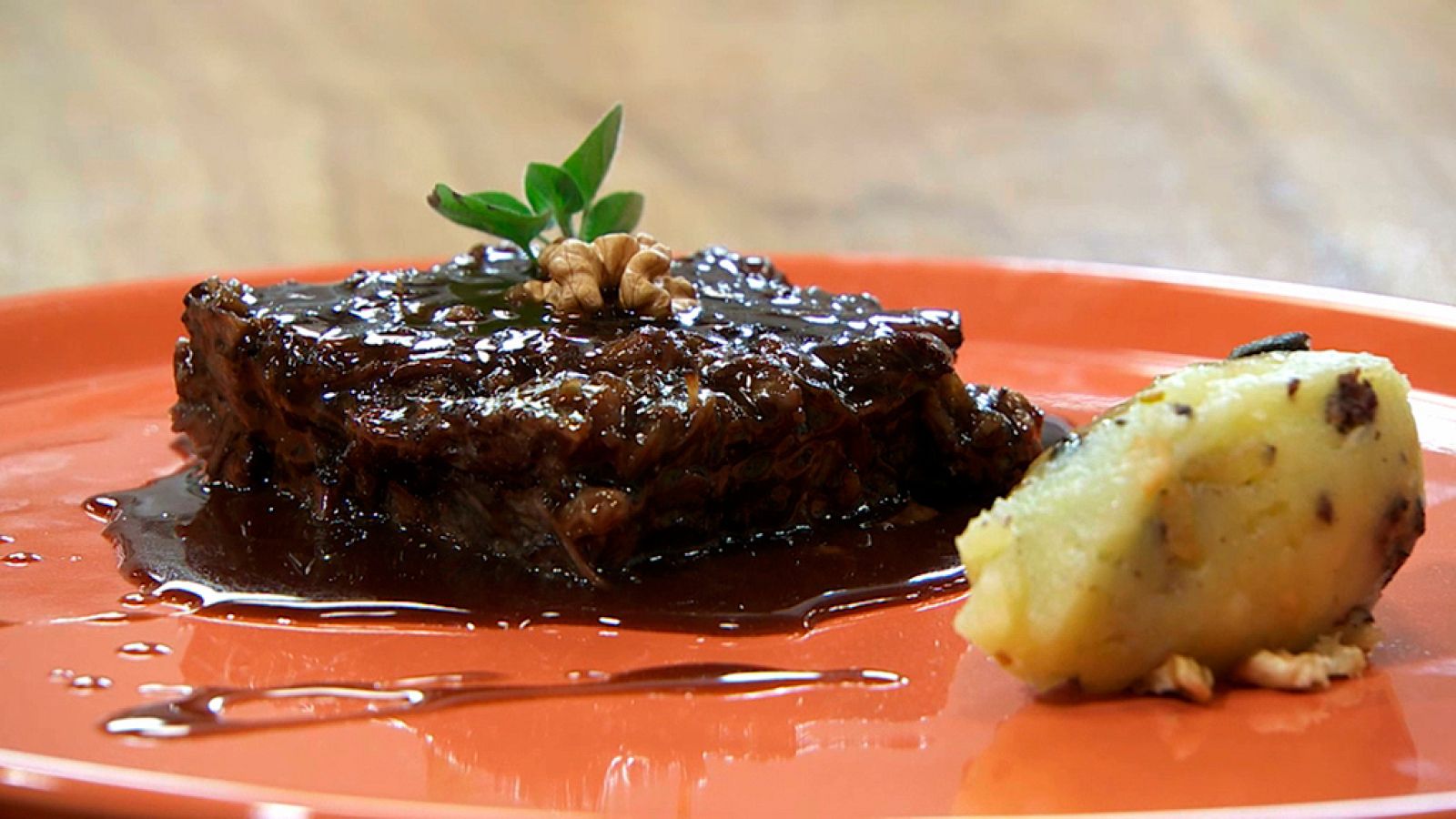 Torres en la cocina - Falso brownie de rabo de ternera