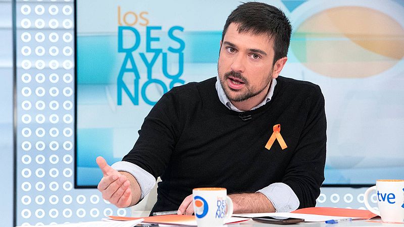 Espinar hace autocrítica: "En Cataluña lo hemos hecho mal y por eso hemos tenido un mal resultado electoral" - Los desayunos | Ver