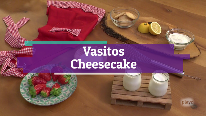 PlayChez - Receta: vasitos de cheesecake