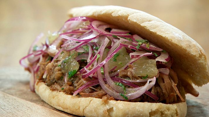 RTVE Cocina - Mollete de pulled pork