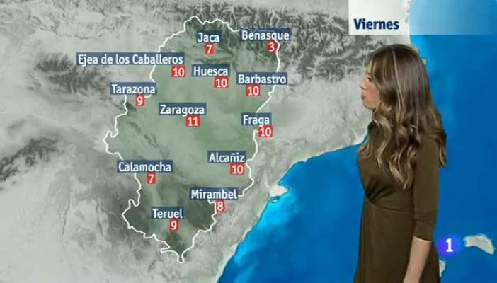 Noticias Aragón - El tiempo en Aragón - 12/01/2018