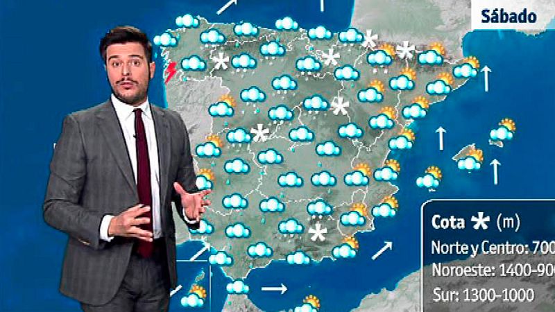 Vuelven las nevadas a gran parte del país