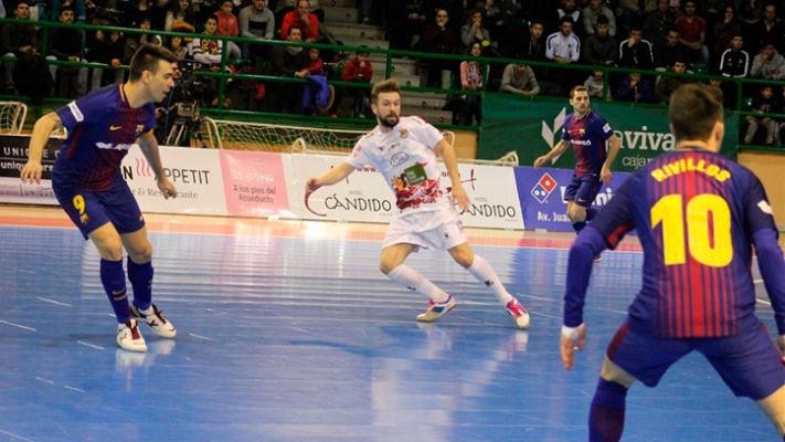  - LNFS. Jornada 19: Naturpellet Segovia 7 - 8 FC Barcelona Lassa