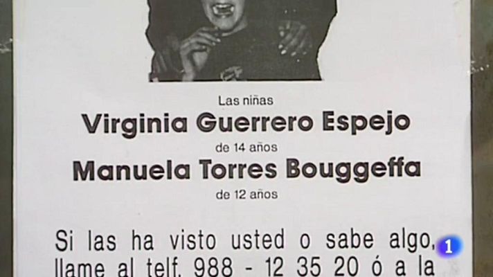 Telediario 1 - Reabierto el caso de la desaparición de dos niñas hace 25 años en Aguilar de Campoo
