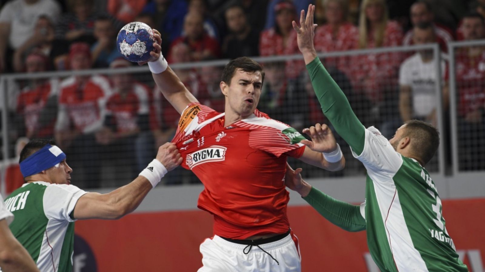 Balonmano - Campeonato de Europa Masculino: Dinamarca - Hungría, desde Varazdin (Croacia) - VER AHORA