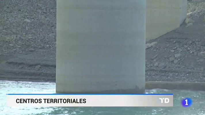 Telediario 1 - La mayoría de los pantanos españoles están muy por debajo de su capacidad
