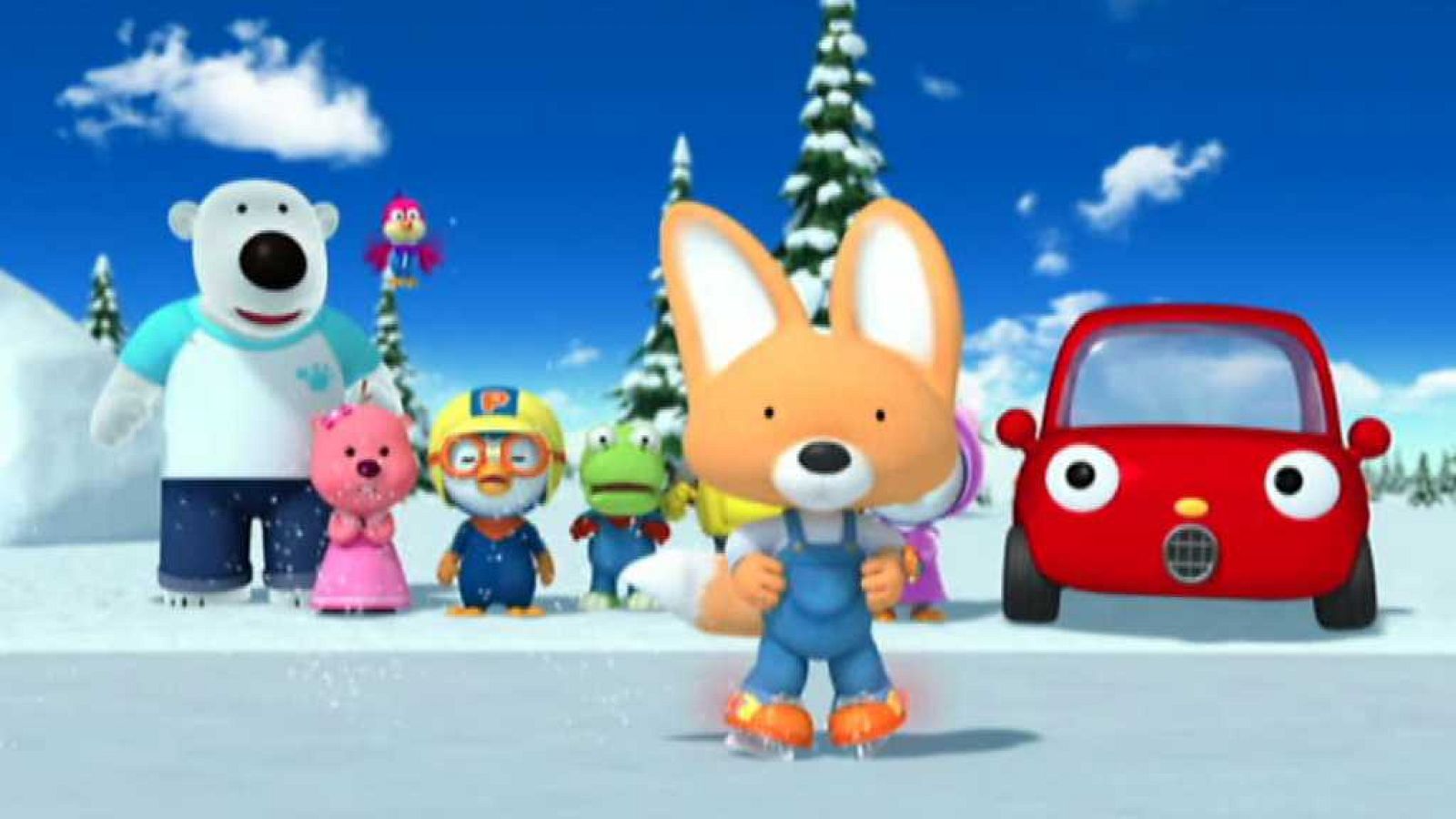 Yo también quiero patinar bien - Pororo, el pequeño pingüino | Ver