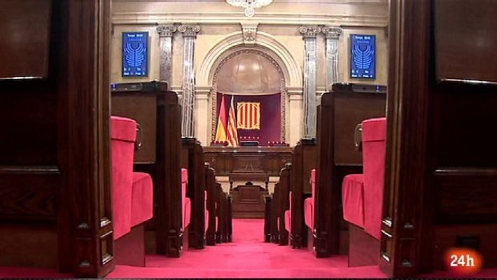Parlamento - Previo a la constitución del nuevo parlamento catalán