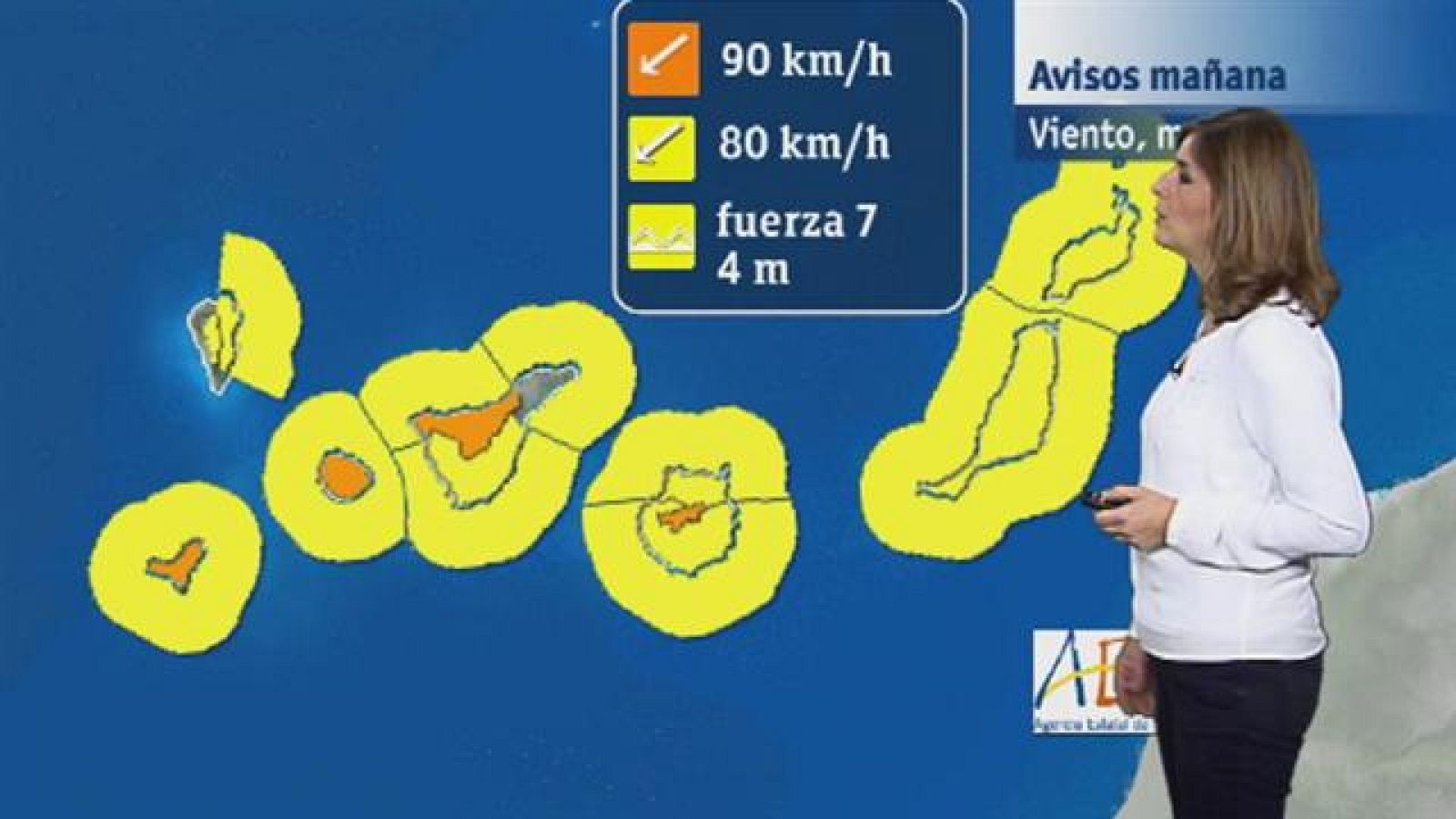 El tiempo en Canarias - 15/01/2018